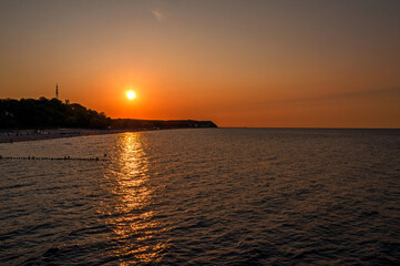  Blick von der Seebrücke in Heringsdorf	