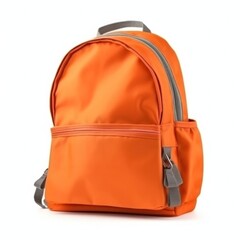 Fototapeta premium School backpack isolated. Illustration AI Generative.