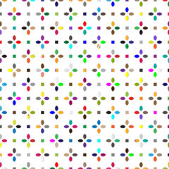 Vector background with colorful pattern. Abstract background. Perfect for fashion, textile design, cute themed fabric, on wall paper, wrapping paper and home decor.