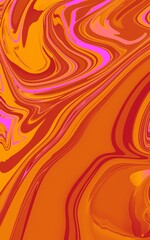 70s groove wave marble poster