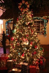 decorated christmas tree