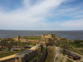 Ancient Akkerman fortress at Belgorod-Dnestrovsk y, near Odessa, Ukraine