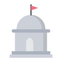 Government Flat Icon