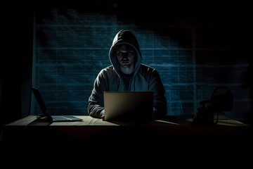 The Dark Side of Cybersecurity: A Hacker's Realm. Generative AI.