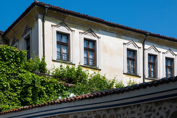 The old town of city of Plovdiv, Bulgaria