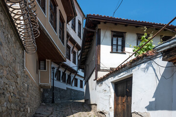 The old town of city of Plovdiv, Bulgaria