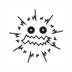 The dangerous electric spark creature