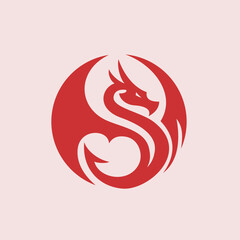 dragon circle logo © John
