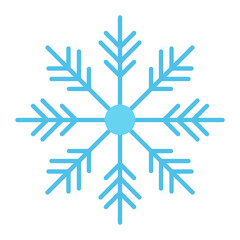 Snowflake Flat Icon