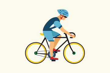 Fototapeta premium ride bicycle bike sport