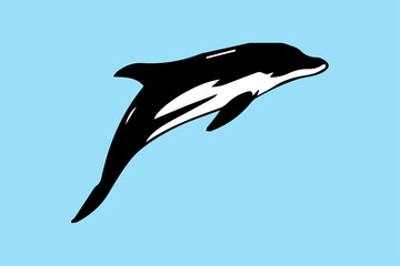 fish symbol icon vector