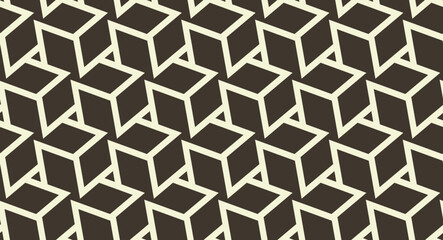 Seamless Abstract Geometric Pattern with Triangles