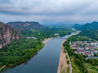 Fototapeta na wymiar Longhu Mountain Scenery in Jiangxi, China