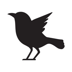 Bird Vector Silhouette Illustration