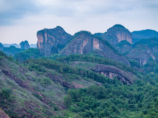 Longhu Mountain Scenery in Jiangxi, China