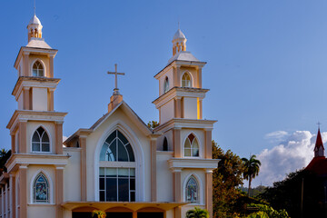 A church in Samana, Dominican Republic
