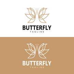 Butterfly Logo, Animal Design With Beautiful Wings, Decorative Animals, Product Brands