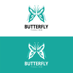 Butterfly Logo, Animal Design With Beautiful Wings, Decorative Animals, Product Brands