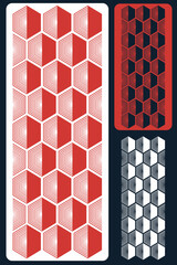 Prism Aesthetic contemporary stripe line art, abstract art for wallpaper, Art form design for wall art, decoration, wallpaper.