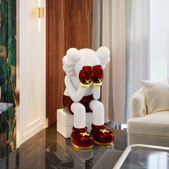 3D Rendering Guset Room Design
