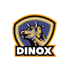 Dino mascot for gaming