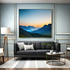 Fototapeta premium modern living room