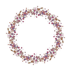 Vintage frame.Calligraphic design elements . Decorative swirls or scrolls.