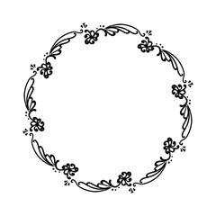 Vintage frame.Calligraphic design elements . Decorative swirls or scrolls.