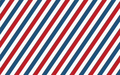 Obraz premium Oblique bands in blue, white, red