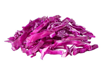 pile of cut red cabbage transparent png