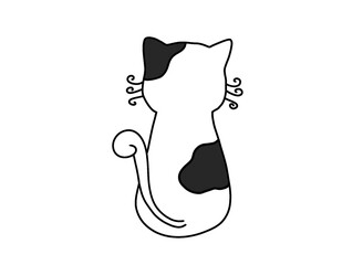 illustration of a cat