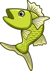 fish cartoon