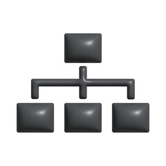 3D Illustration of Business Concept Premium