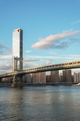 Fototapeta premium Impressive Manhattan Bridge in New York City