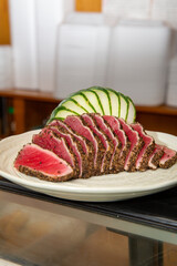 Black and White Tuna Sashimi