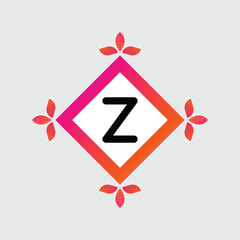 Z logo Colorful Vector Design. Icon Concept. Abstract modern