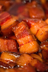 Chinese cuisine--Bouilli, stewed pork with brown sauce