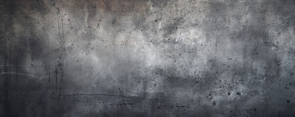 Obraz na płótnie Canvas Dark grunge concrete wall abstract texture background created with Generative AI technology