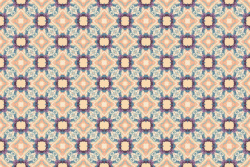 Seamless batik pattern,geometric tribal pattern,it resembles ethnic boho,aztec style,ikat style.luxury decorative fabric pattern for famous banners.designed for use fabric,curtain,carpet,Batik