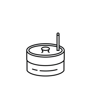 stone mill icon, vector best line icon.