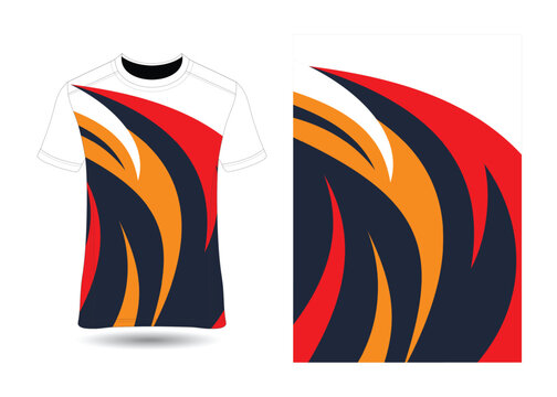 sport racing texture background with t-shirt sport design vector