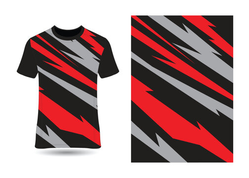 sport racing texture background with t-shirt sport design vector