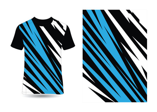 sport racing texture background with t-shirt sport design vector