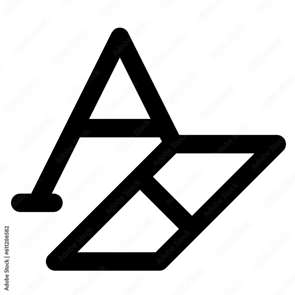 Fototapete delete text formatting icon for text editor application