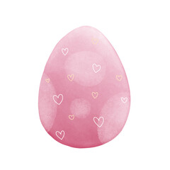 pink easter egg