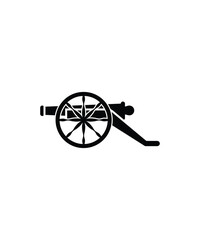 Fototapeta premium old cannon icon, vector best flat icon.