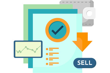 proof of sale of shares. company stock sale document