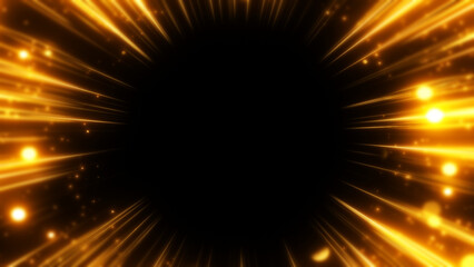 集中線　漫画集中線　ネオン　線