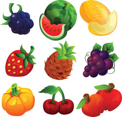 fruits icon game