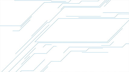 Blue lines abstract technology geometric background